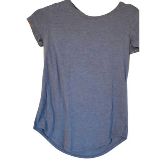 LULULEMON ATHLETICA Love Crew In Heathered Drop Water Size 4 - Picture 3 of 4